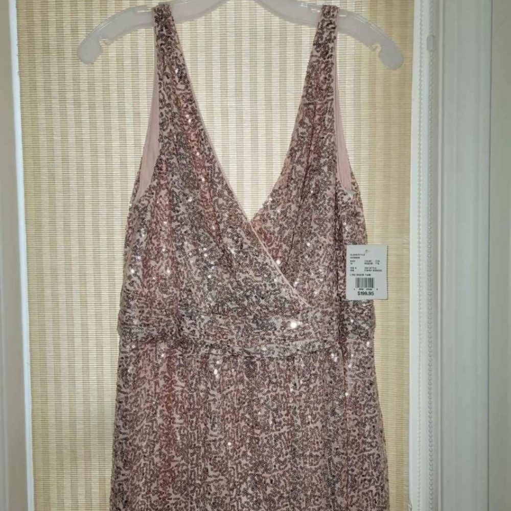 Full Length Rose Gold Gown